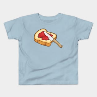 Bread & jam cartoon illustration Kids T-Shirt